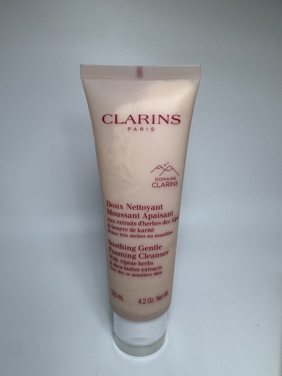 Clarins Other - Clarins Face Cleanser Soothing Gentle Foaming with Shea Butter NWT